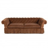 RALPH LAUREN TUFTED UPHOLSTERE
