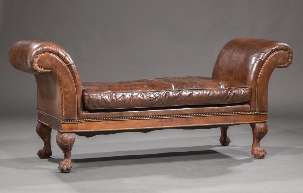 RALPH LAUREN WAXED LEATHER WINDOW