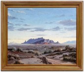 Ralph Lytle painting, desert l