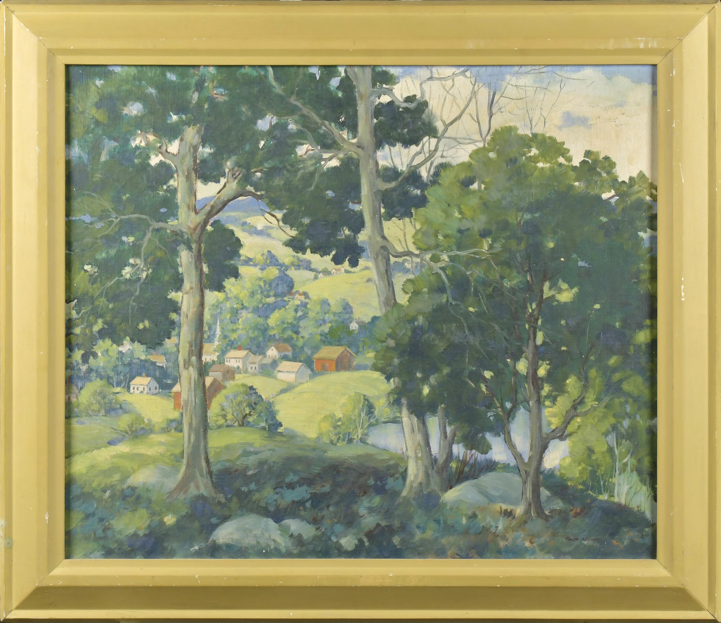 RALPH NELSON O/C, VILLAGE BY THE