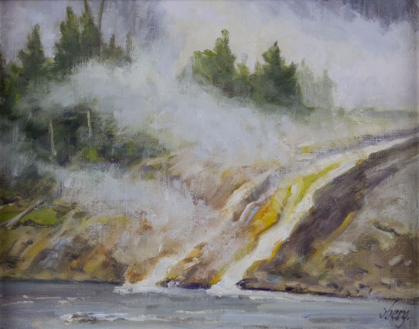 RALPH OBERG (1950- ), FIRE AND