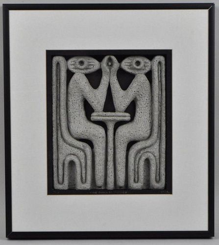 RALPH PRATA, FRAMED CEMENT