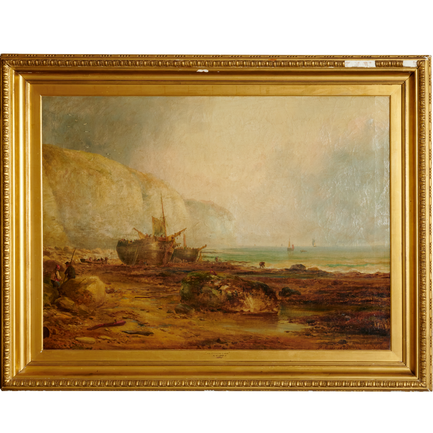 RALPH REUBEN STUBBS, LARGE OIL ON