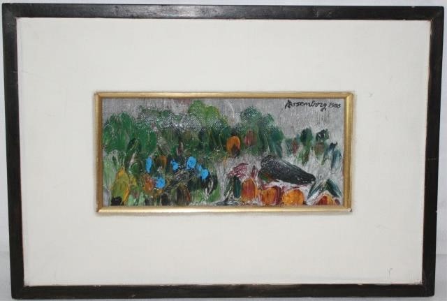 RALPH ROSENBORG (1913-1992, NY) OIL