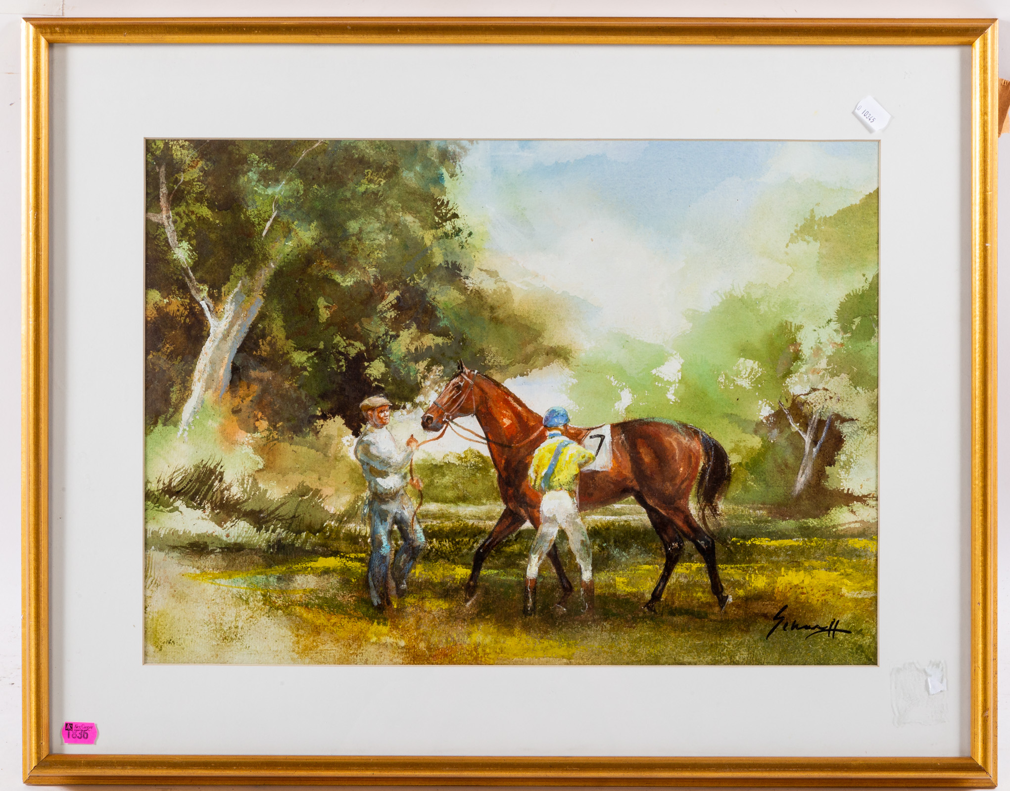 RALPH SCHARFF. "POINT TO POINT,"