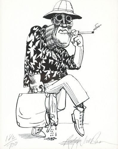 RALPH STEADMAN (B.1936) PRINT OF