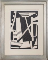 RALSTON CRAWFORD "ST. GILLES #