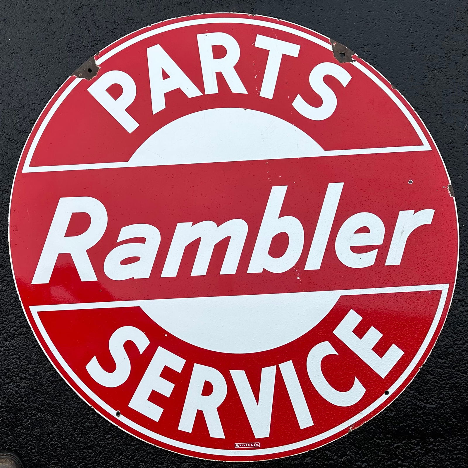 RAMBLER PARTS, SERVICE PORCELAIN