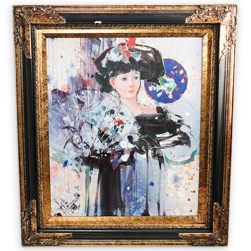 RAMON CHIRINOS (20TH CENTURY) OIL