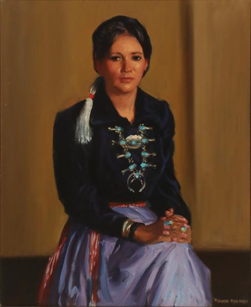 RAMON FROMAN (1908-1980) OIL ON