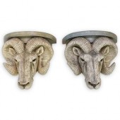 RAMS HEAD WALL BRACKETSDESCRIP