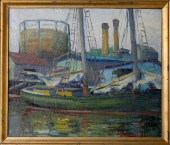 RAMSDELL OIL ON CANVAS BOARD “