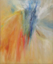 RAMSEY (20TH C.) ACRYLIC ABSTR