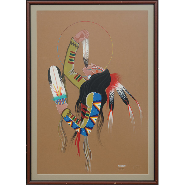 Rance Hood Comanche (b.1941 -