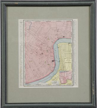 Rand, McNally and Company Colored