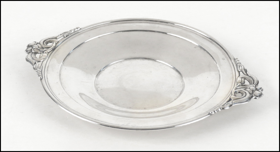 RANDAHL STERLING SILVER DISH.