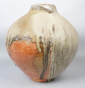 RANDY JOHNSTON STONEWARE LOBED
