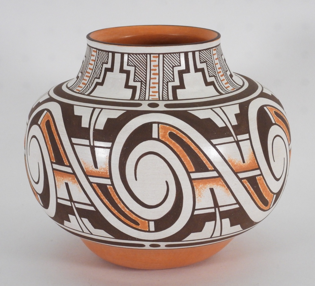 RANDY NAHOHAI RAINBIRD ZUNI POTTERY