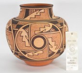 RANDY NAHOHAI ZUNI POTTERY VES