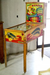 RANGER PINBALL MACHINE.  Exhib