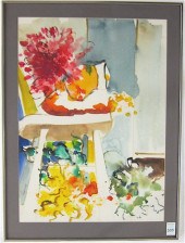 RANSOM WATERCOLOR ON PAPER (Am