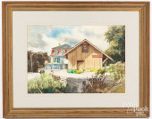 RANULPH BYE, WATERCOLOR LANDSC