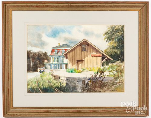 RANULPH BYE, WATERCOLOR