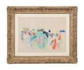 RAOUL DUFY 'CHEVAUX DE COURSES