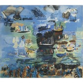 RAOUL DUFY, COLOR AQUATINT, C.