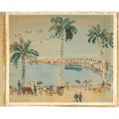 RAOUL DUFY, COLOR LITHOGRAPH A