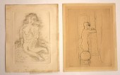 RAOUL DUFY ETCHING WITH A PIER