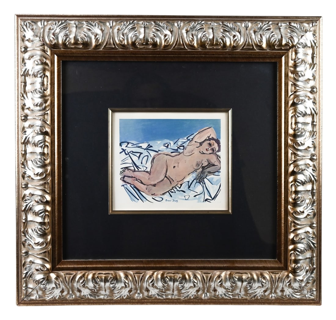 RAOUL DUFY FRAMED ENGRAVING