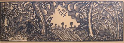 RAOUL DUFY  (french 1877-1953)  "LA