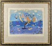RAOUL DUFY LITHOGRAPH, OCEAN F