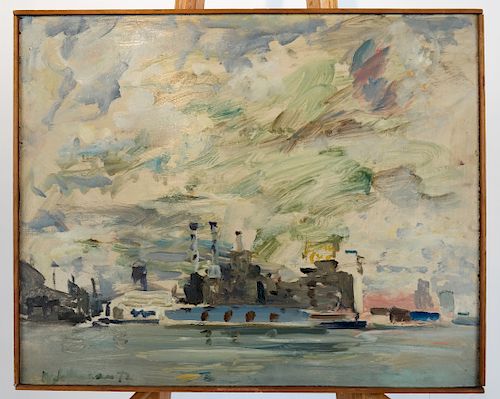 RAOUL MIDDLEMAN: BOATS (UNTITLED) -