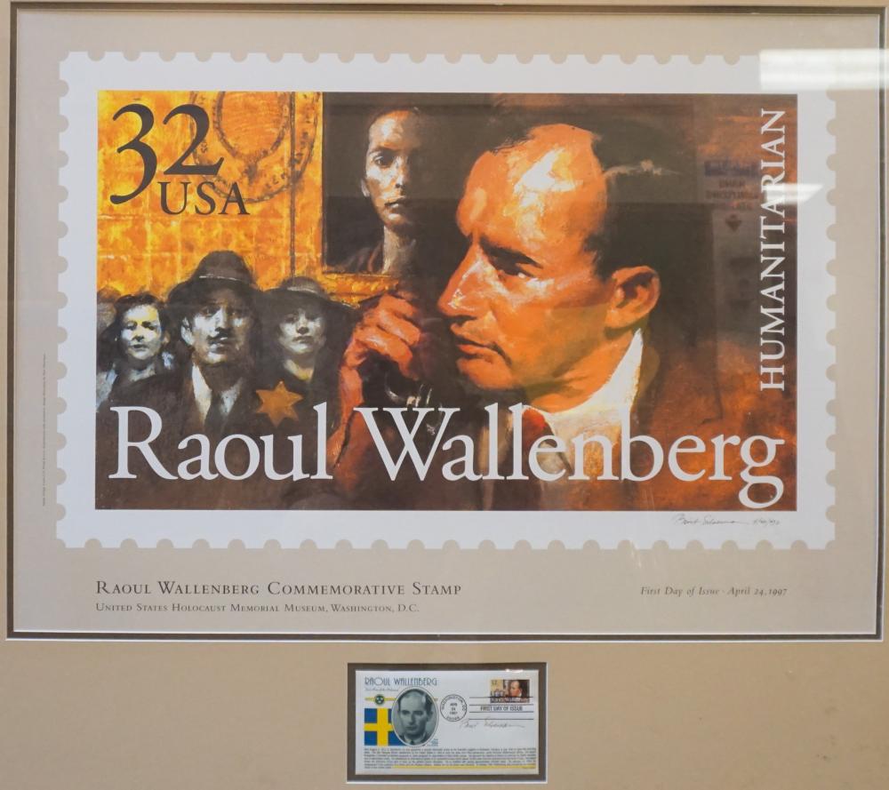 RAOUL WALLENBERG FIRST DAY ISSUE
