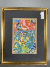RAPHAEL ABECASSIS EMBOSSED LIT