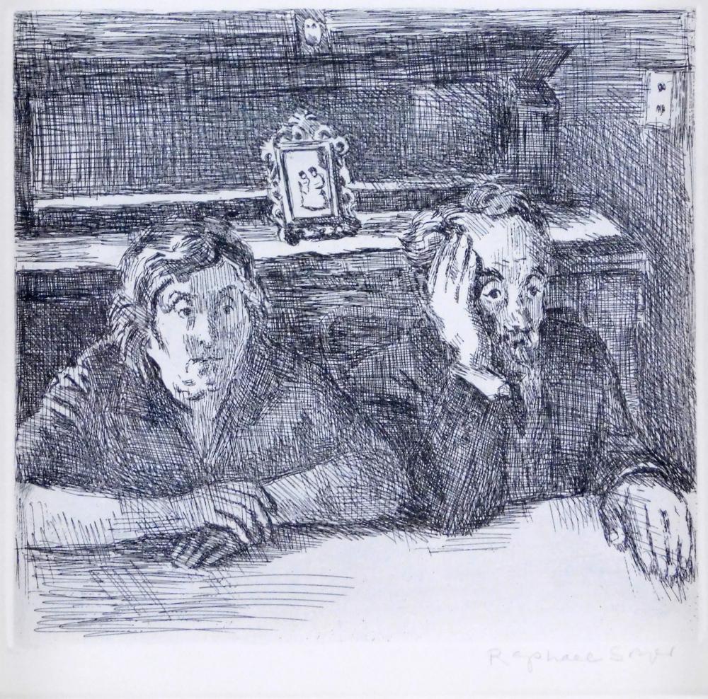 RAPHAEL SOYER (AMERICAN, 1899 -