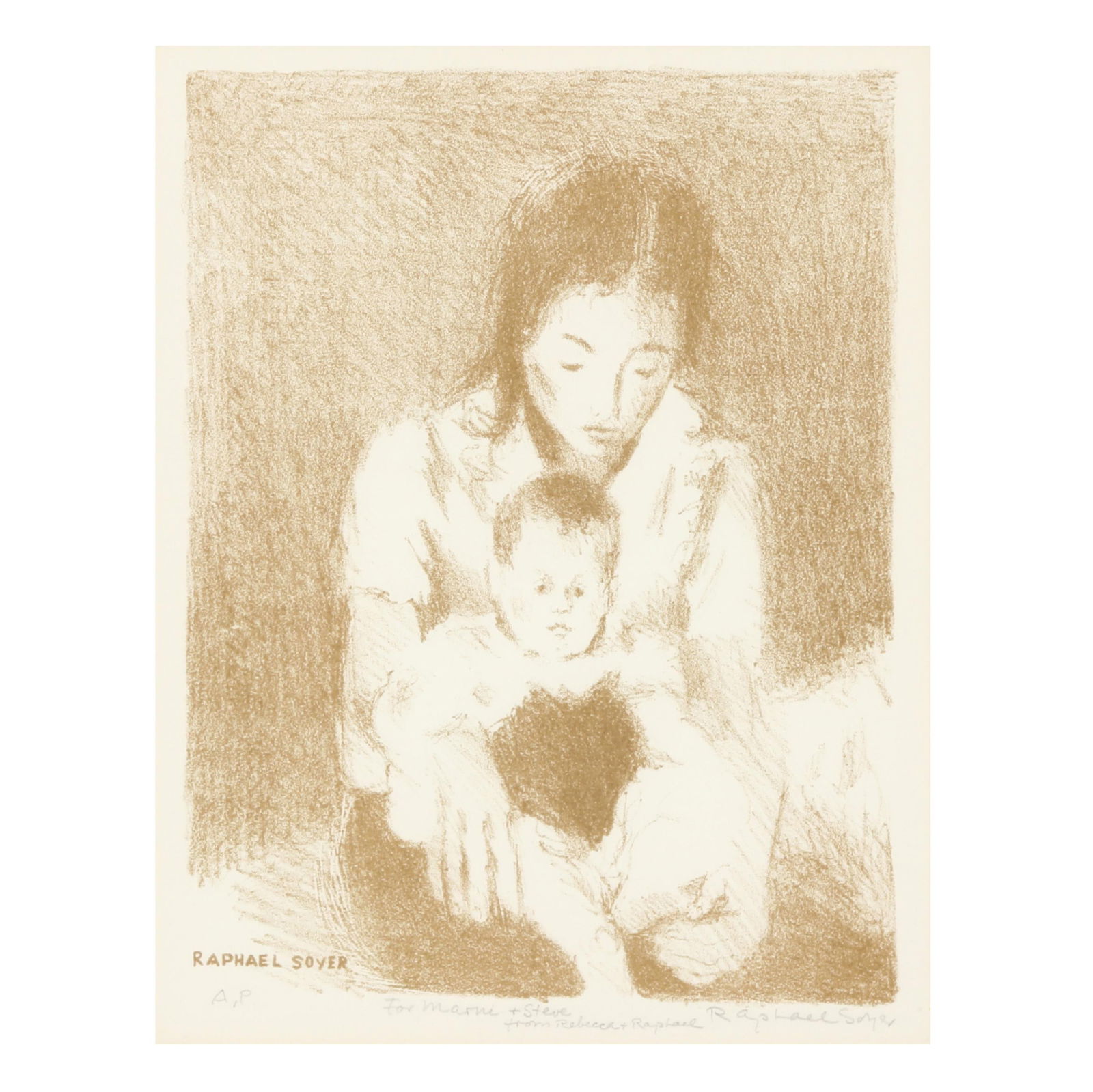 RAPHAEL SOYER (AMERICAN,