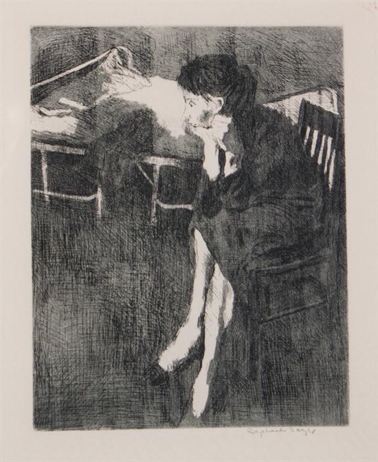 Raphael Soyer American 1899-1987