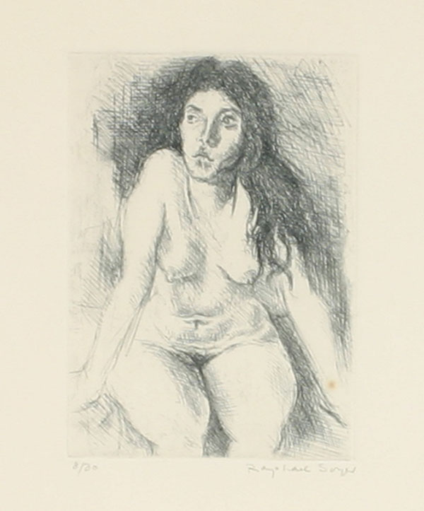 Raphael Soyer (American 1899-1987);