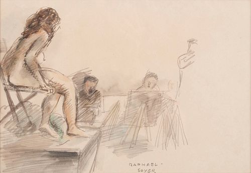 RAPHAEL SOYER (AMERICAN,
