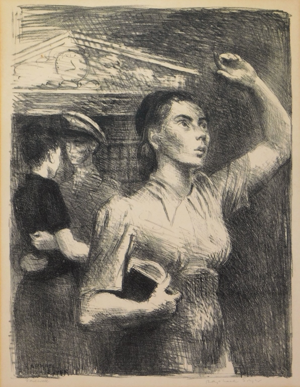 RAPHAEL SOYER SOCIAL REALIST
