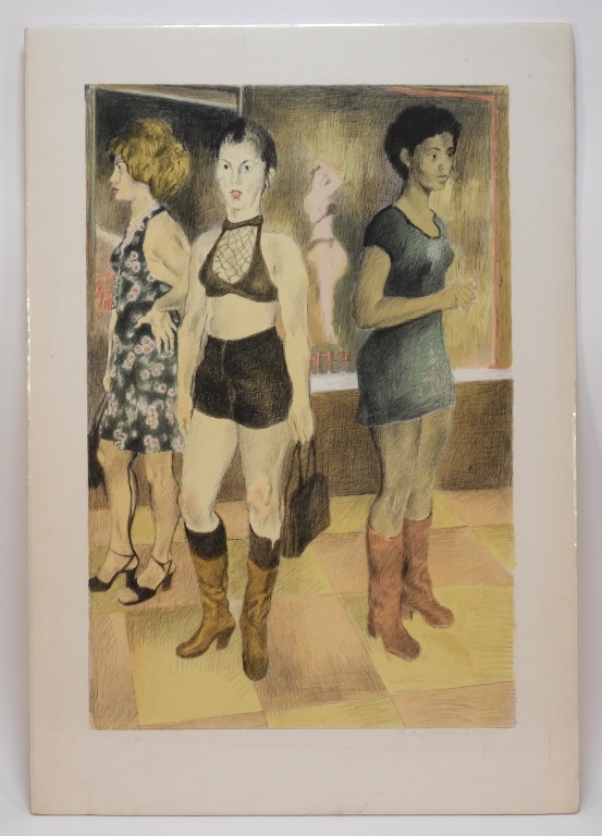 RAPHAEL SOYER THREE WOMEN EIGHT