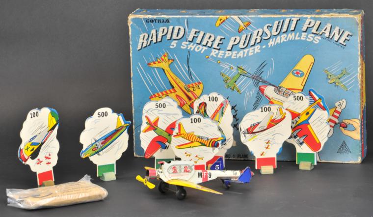 RAPID FIRE PURSUIT PLANE WITH BOX