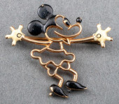 RARE 14K GOLD WALT DISNEY MICK