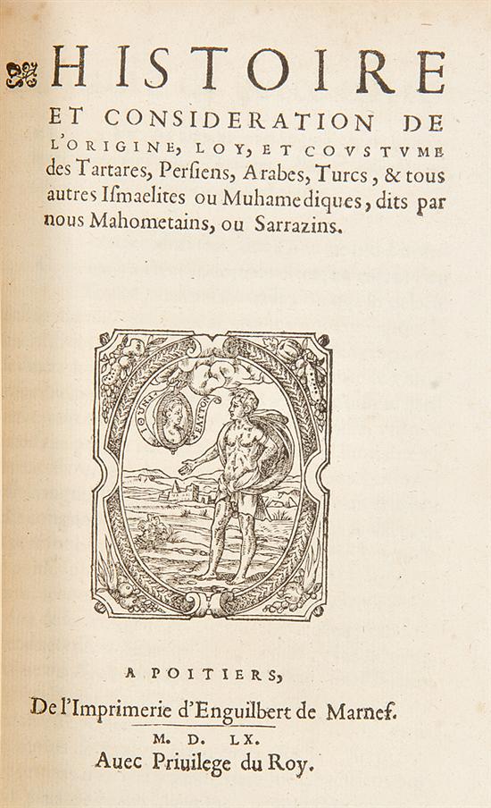 Rare 16th century book: Postel's De