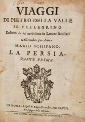 Rare 17th century books: Trave