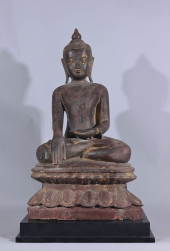RARE 17TH CENTURY CARVED THAI