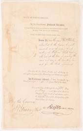 RARE 1807 NC GOV. NATHANIEL AL